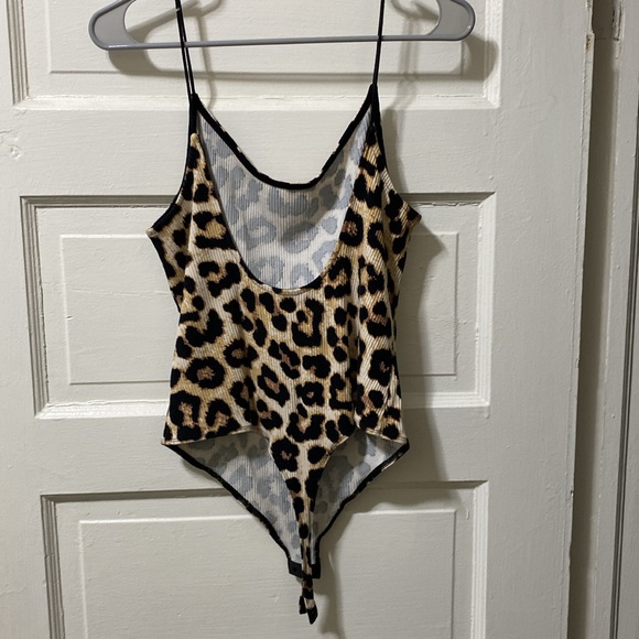 H&M Cheetah print low back body suit - Picture 3 of 5